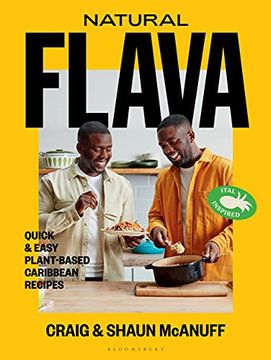 portada Natural Flava: Quick & Easy Plant-Based Caribbean Recipes (en Inglés)