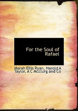 portada for the soul of rafael (in English)