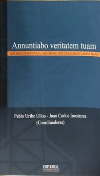 portada Annuntiabo Veritatem Tuam Estudios en Homenaje a Monse