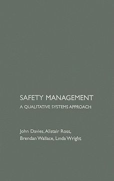 portada safety management: a qualitative systems approach (en Inglés)