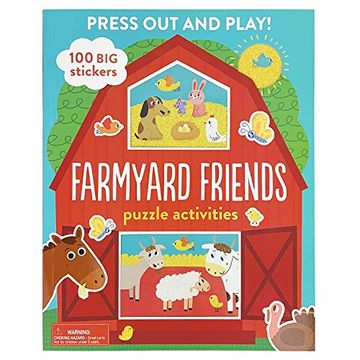 portada Farmyard Friends: Puzzle Activities (en Inglés)