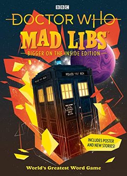 portada Doctor who mad Libs: Bigger on the Inside Edition 