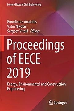 portada Proceedings of Eece 2019: Energy, Environmental and Construction Engineering: 70 (Lecture Notes in Civil Engineering) (in English)