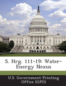 portada S. Hrg. 111-19: Water-Energy Nexus (en Inglés)