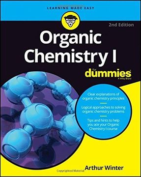 portada Organic Chemistry i for Dummies (For Dummies (Lifestyle)) (in English)