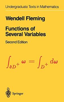 portada Functions of Several Variables (Undergraduate Texts in Mathematics) (in English)