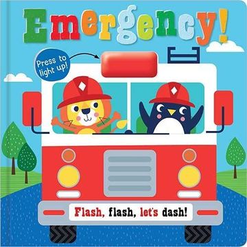 portada Emergency! (Flashing Light Board Book) (en Inglés)