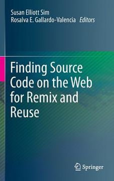 portada finding source code on the web for remix and reuse (en Inglés)