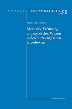 portada Mystische Erfahrung und Mystisches Wissen in den Mittelenglischen Cloud-Texten (en Alemán)