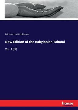 portada New Edition of the Babylonian Talmud: Vol. 1 (IX) (en Inglés)
