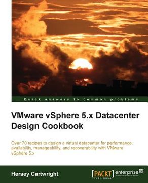 portada Vmware Vsphere 5.X Datacenter Design Cookbook (in English)