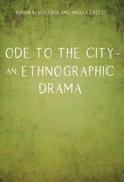 portada Ode to the City - An Ethnographic Drama (en Inglés)