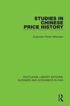portada Studies in Chinese Price History (en Inglés)