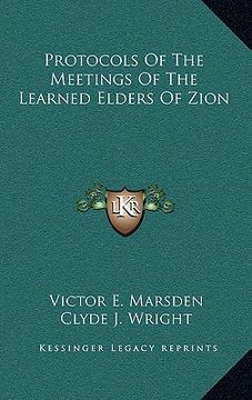 portada protocols of the meetings of the learned elders of zion