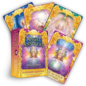 portada Angel Answers Oracle Cards: A 44-Card Deck and Guid (in English)