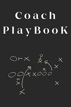 portada Football Playbook: Gifts for Football Coaches to Draw the Field Strategy: Football Playbook With Field Diagrams for Drawing up Plays, Creating Drills, and Scouting 