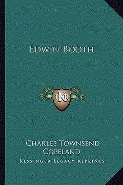 portada edwin booth (en Inglés)