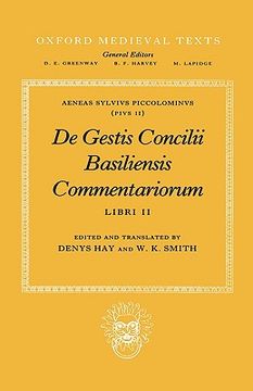 portada de gestis concilii basiliensis commentariorum: libri ii (en Inglés)