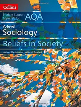 portada Collins Student Support Materials - Aqa a Level Sociology Beliefs in Society (en Inglés)
