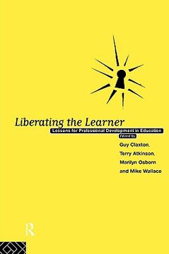 portada liberating the learner: lessons for professional development in education (en Inglés)