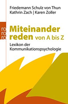 portada Miteinander Reden von a bis z: Lexikon der Kommunikationspsychologie (in German)