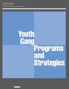 portada Youth Gang Programs and Strategies (en Inglés)