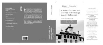 portada administracion local - estudios en homenaje a angel ballesteros