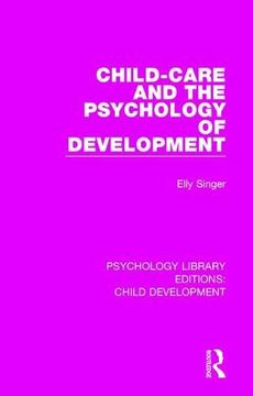 portada Child-Care and the Psychology of Development (en Inglés)