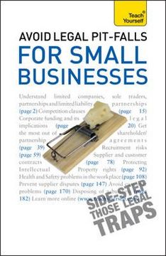 portada legal pit-falls for sme businesses: how to avoid them and minimise your legal risks. by bevans solicitors (en Inglés)