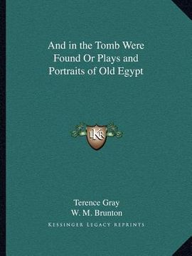 portada and in the tomb were found or plays and portraits of old egypt