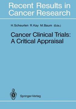 portada cancer clinical trials: a critical appraisal