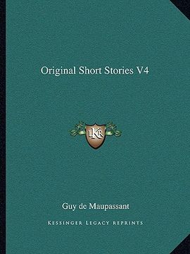 portada original short stories v4 (en Inglés)