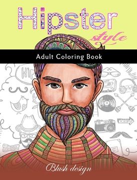 portada Hipster Style: Adult Coloring Book (en Inglés)