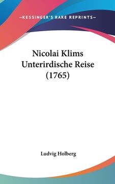 portada Nicolai Klims Unterirdische Reise (1765) (en Alemán)