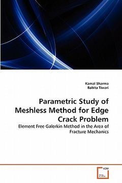 portada parametric study of meshless method for edge crack problem (en Inglés)