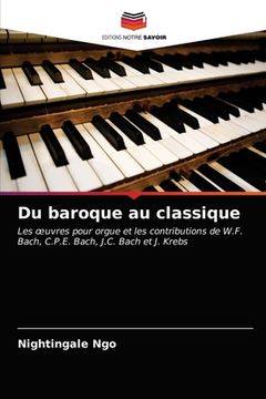 portada Du baroque au classique (en Francés)