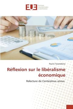 portada Réflexion sur le libéralisme économique (in French)