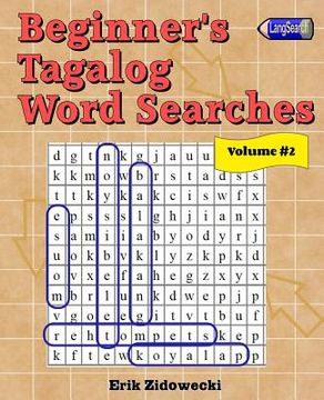 portada Beginner's Tagalog Word Searches - Volume 2 (en Tagalo)