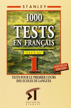 portada 1000 Tests en Francais (Niveau 1) (in Spanish)