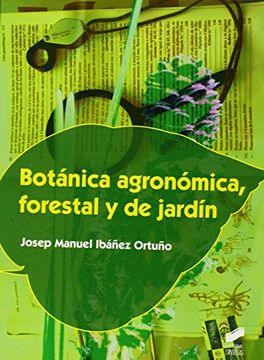 portada Botánica Agronómica, Forestal y de Jardín