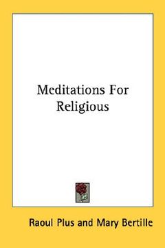 portada meditations for religious (in English)