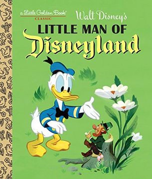portada Little man of Disneyland (Disney Classic) (Little Golden Book) (en Inglés)