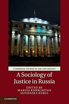portada A Sociology of Justice in Russia (Cambridge Studies in law and Society) (en Inglés)
