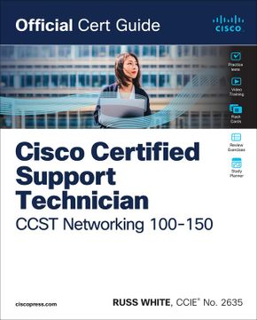 portada Cisco Certified Support Technician Ccst Networking 100-150 Official Cert Guide (en Inglés)