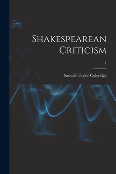portada Shakespearean Criticism; 1 (en Inglés)