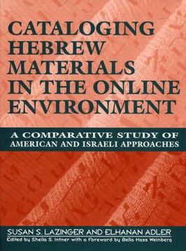 portada cataloging hebrew materials in the online environment: a comparative study of american and israeli approaches