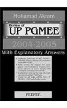 portada Review of up Pgmee With Explanatory Answers