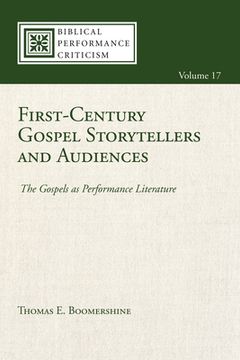 portada First-Century Gospel Storytellers and Audiences (in English)