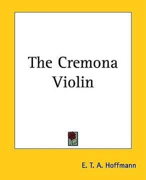 portada the cremona violin (in English)