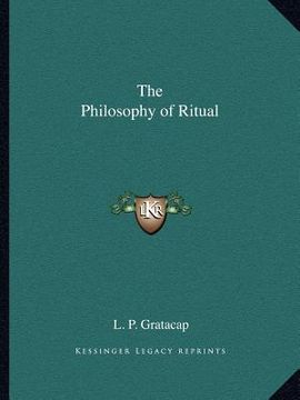 portada the philosophy of ritual (en Inglés)